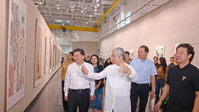 花香八閩，鳥語鷺島  “花香鳥語——第三屆福建省花鳥畫大展”開幕